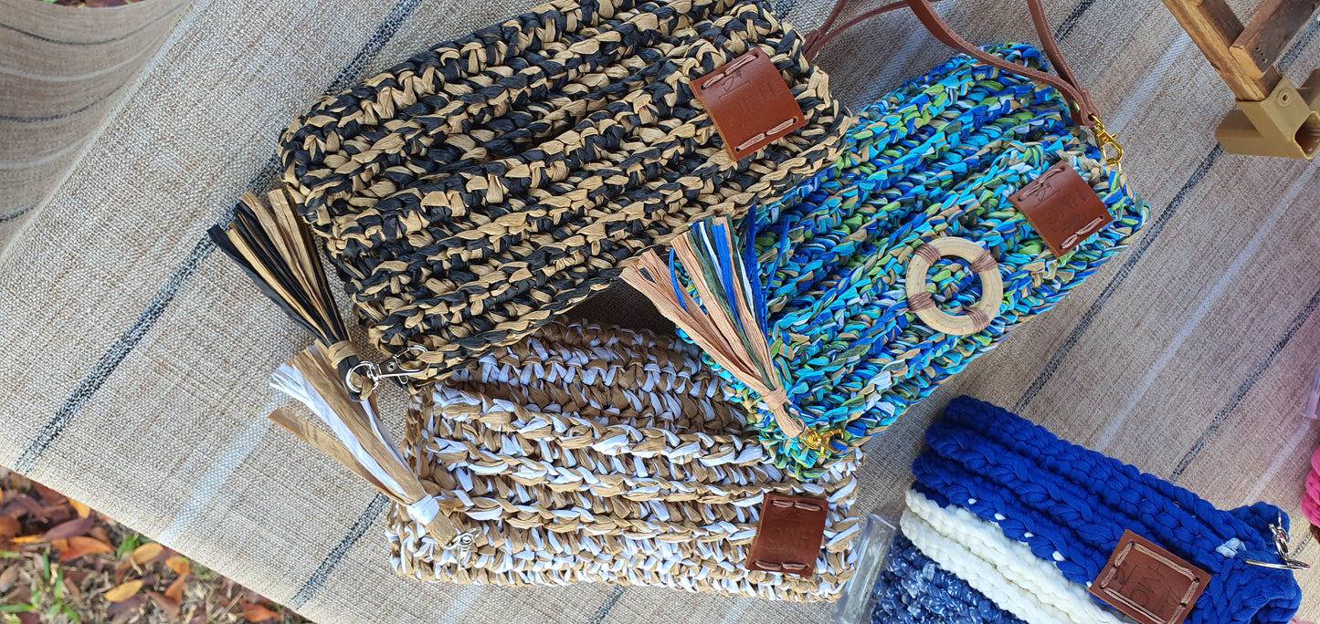 The Raffia Clutch