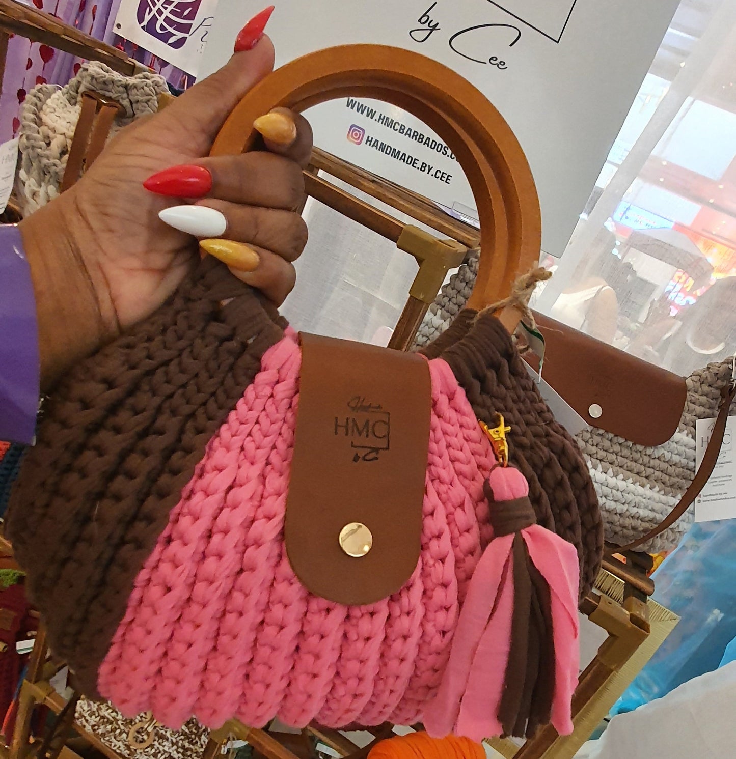 The Maxi (Brown & Pink