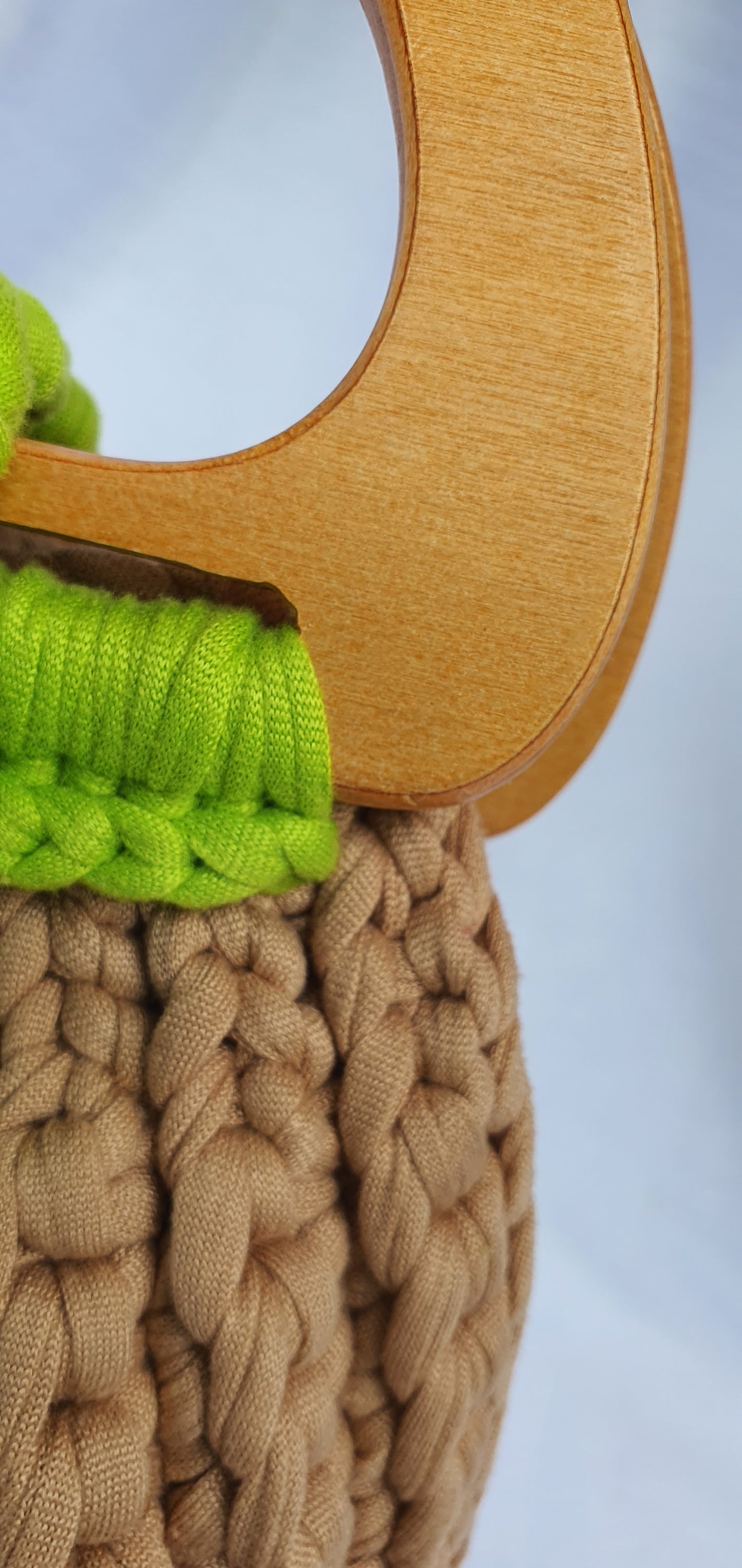 The "Mini" Tan & Lime