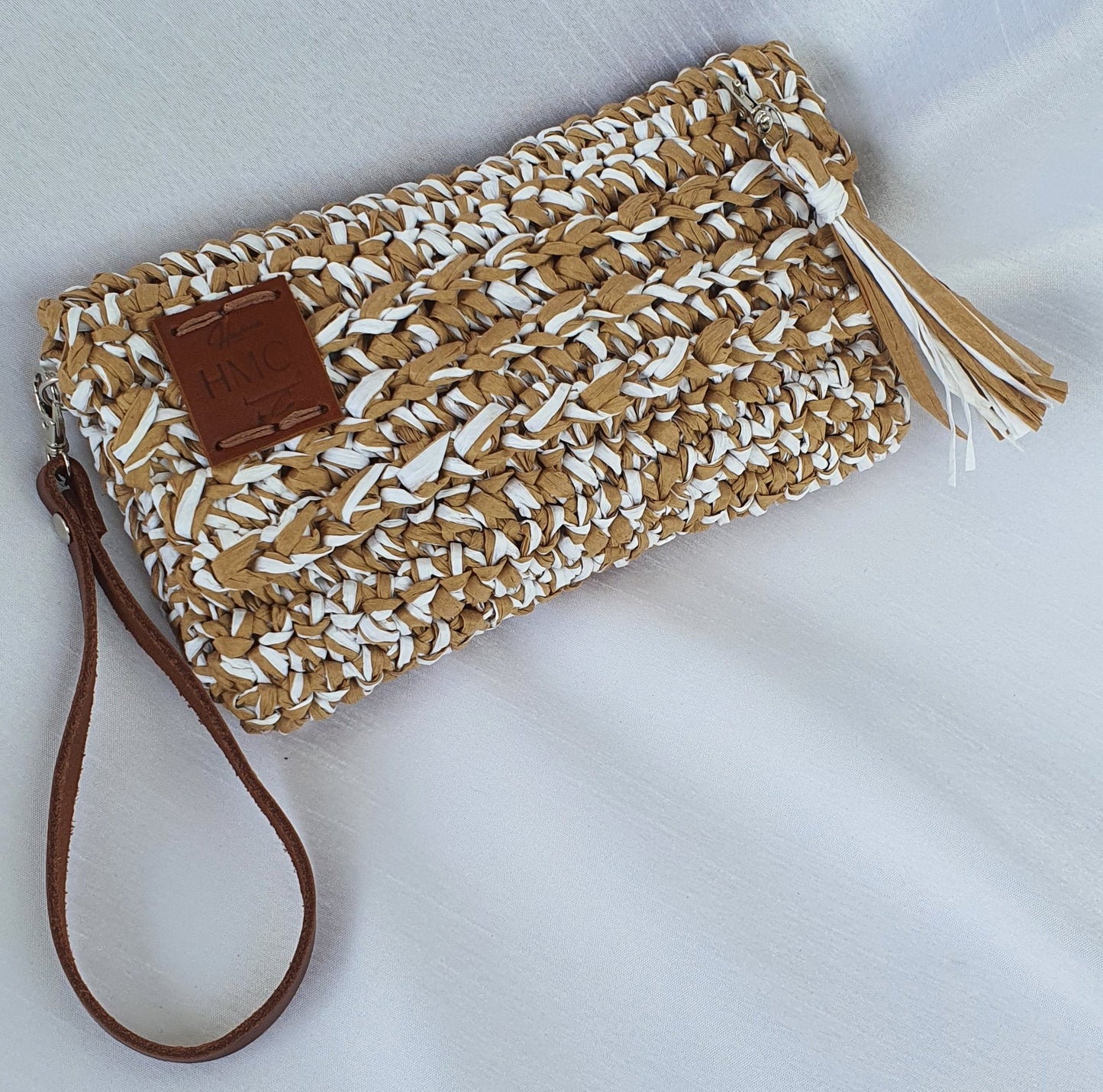 The Raffia Clutch